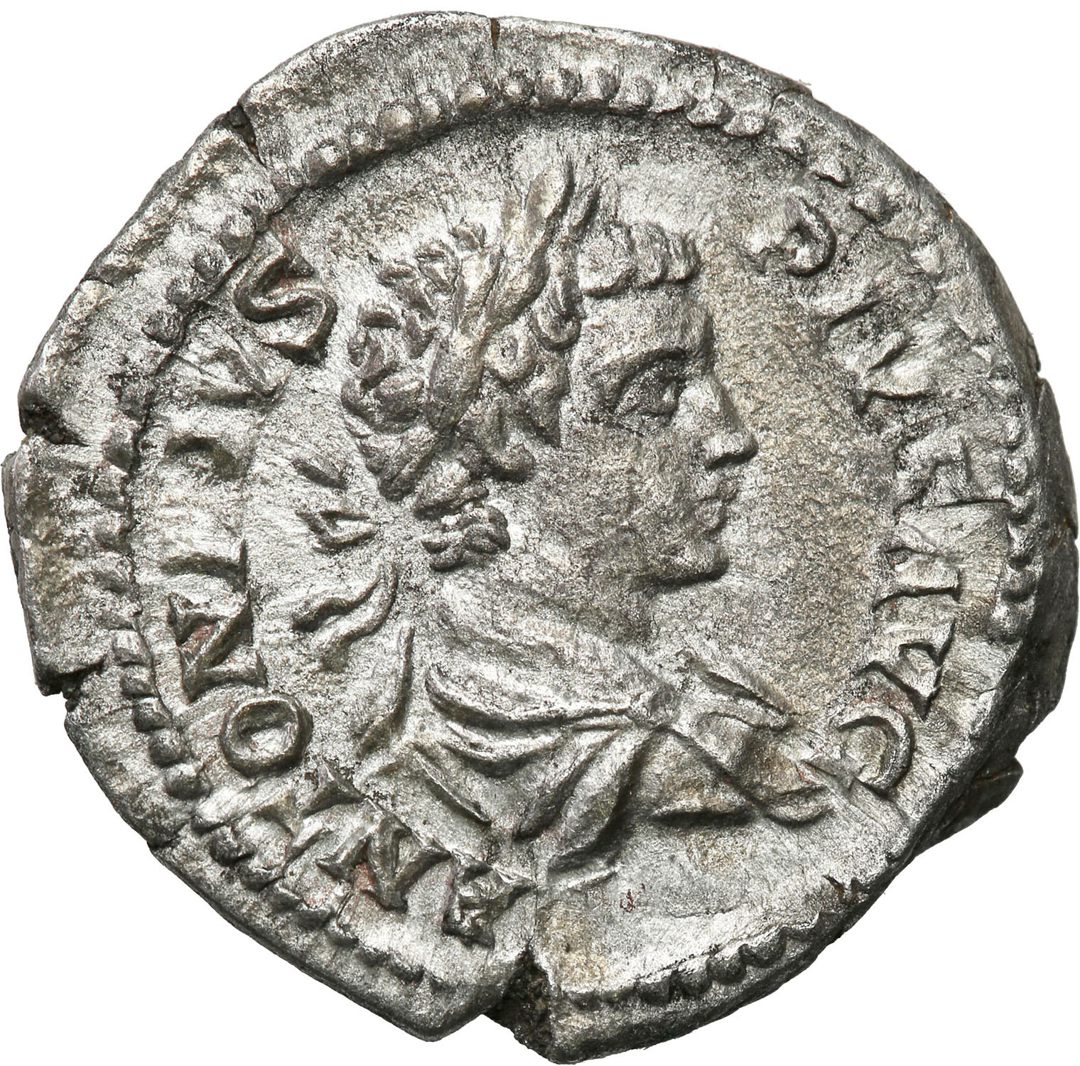 Cesarstwo Rzymskie, Karakalla (198-217). Denar 205